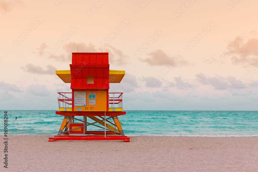 Fototapeta premium Baywatch Miami Beach