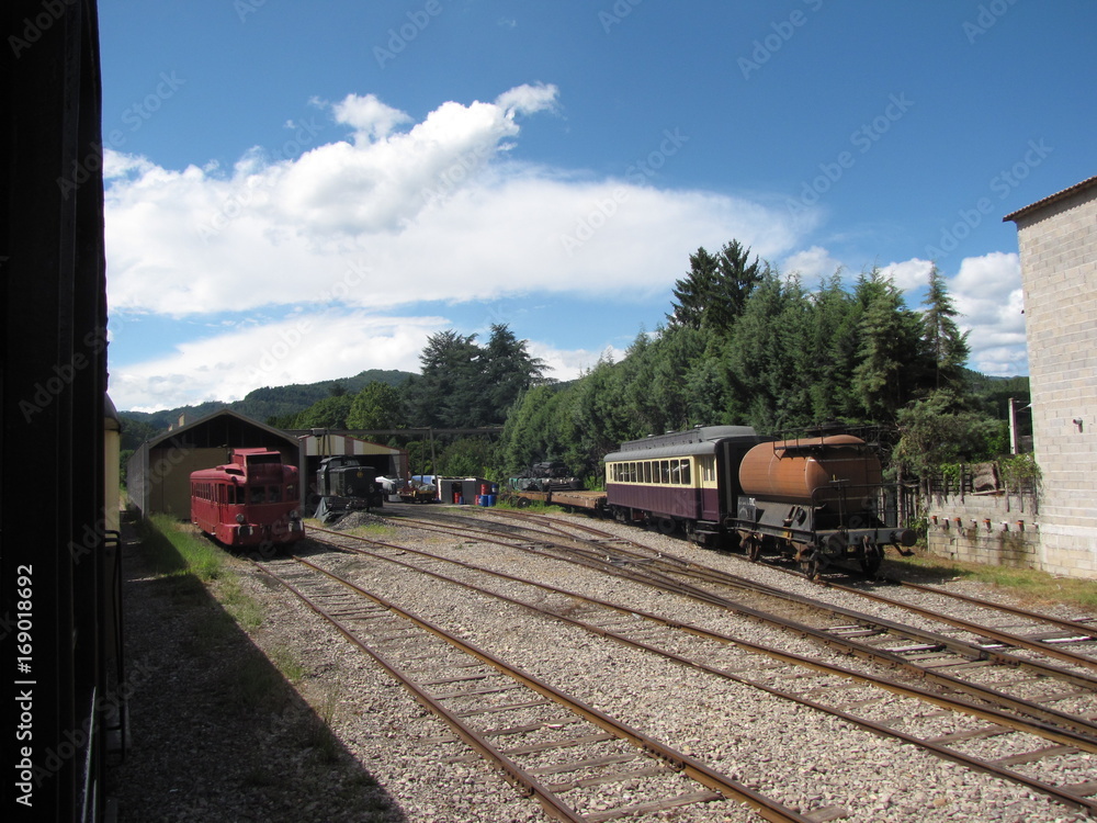 Obraz premium gare train anduze