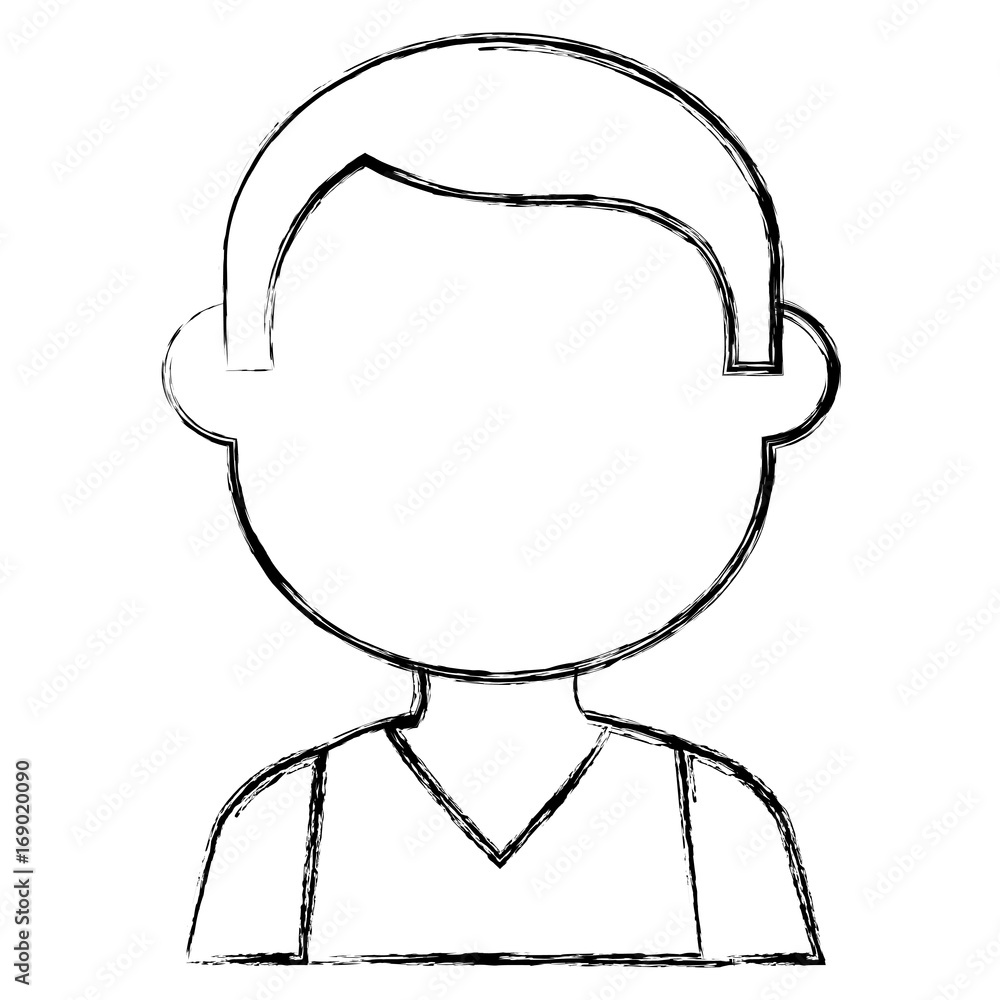 young man avatar character vector illustration design young man avatar character vector illustration design