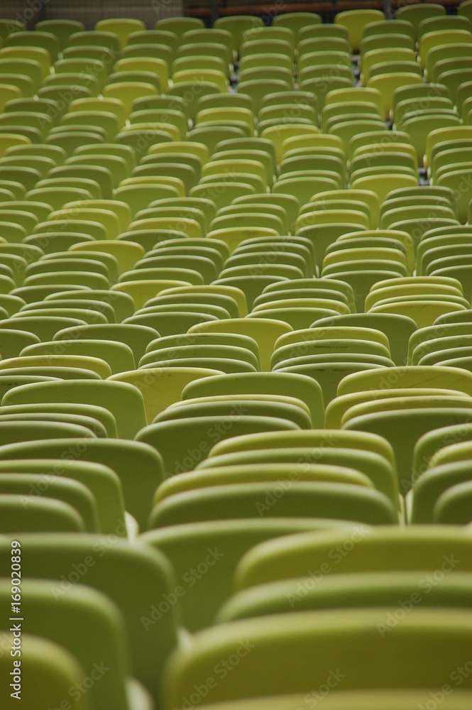 Fototapeta premium fauteuils stade olympique Munich 