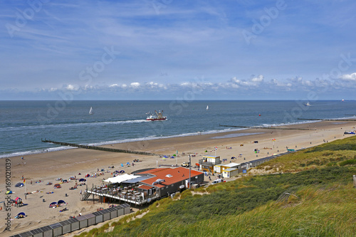 Strandpanorama an der Westerschelde photo