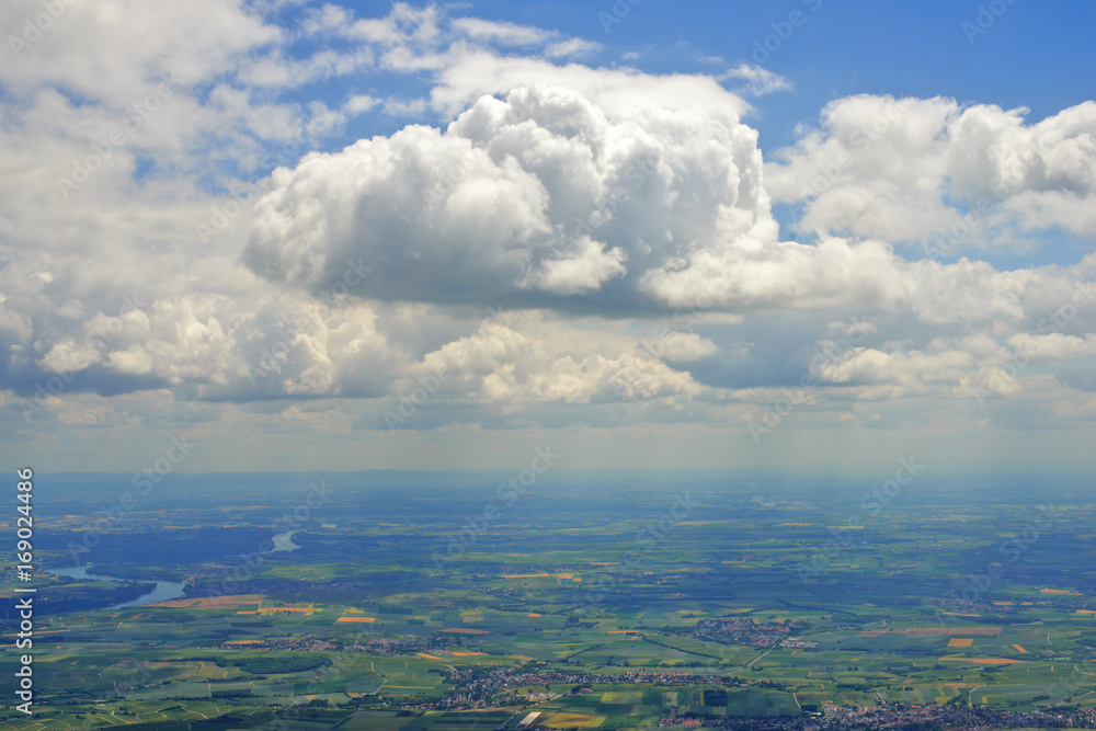 Above the clouds