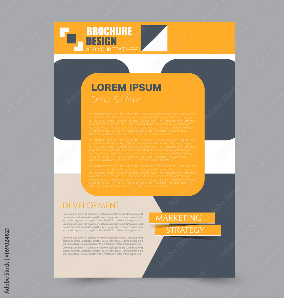 Business brochure template. Flyer design. Annual report cover. Booklet for education, advertisement, presentation, magazine page. a4 size vector illustration. Business brochure template. Flyer design. Annual report cover. Booklet for education, advertisement, presentation, magazine page. a4 size vector illustration.
