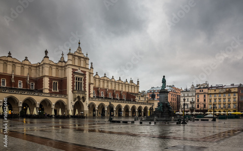 Cloth Hall on Main Market square in Cracow, Poland