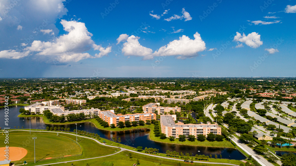 Obraz premium Urban Aerial Photography