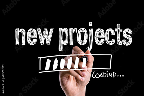 Bild auf Leinwand New Projects