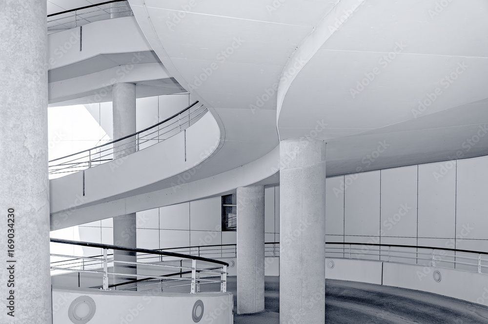 Obraz premium access ramp, concrete work