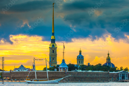 Evening St. Petersburg. Pet...