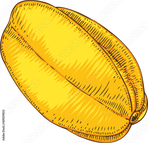 Ripe Yellow Carambola