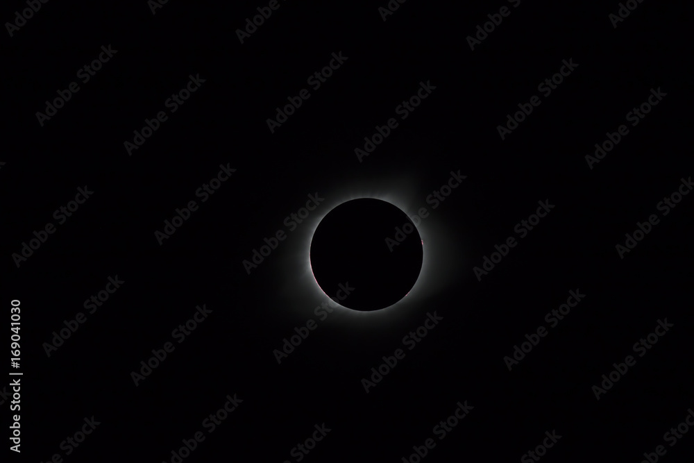Solar Eclipse photographed from White House Tennessee, USA Solar Eclipse photographed from White House Tennessee, USA