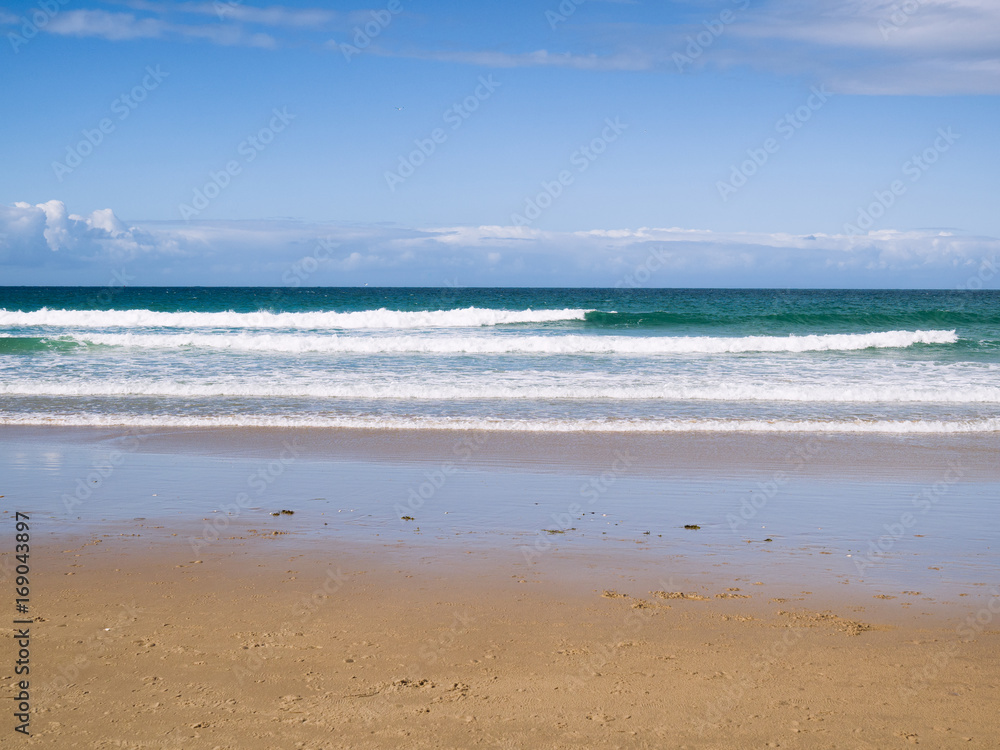 white sandy beach,Northern Ireland