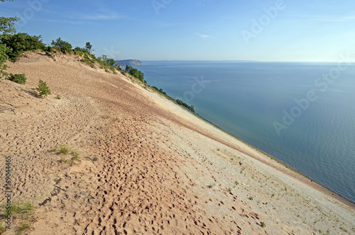Steep Dunes on a Remote Lakeshore
