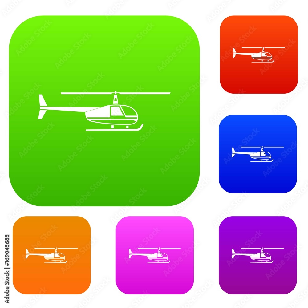 Helicopter set collection Helicopter set collection