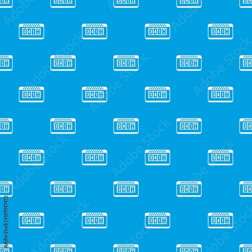 Taximeter pattern seamless blue