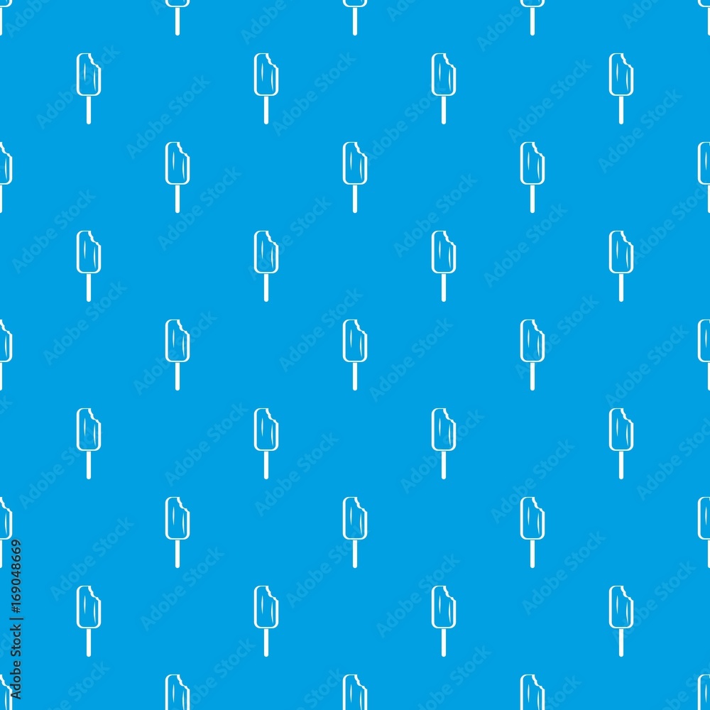 Ice Cream pattern seamless blue Ice Cream pattern seamless blue