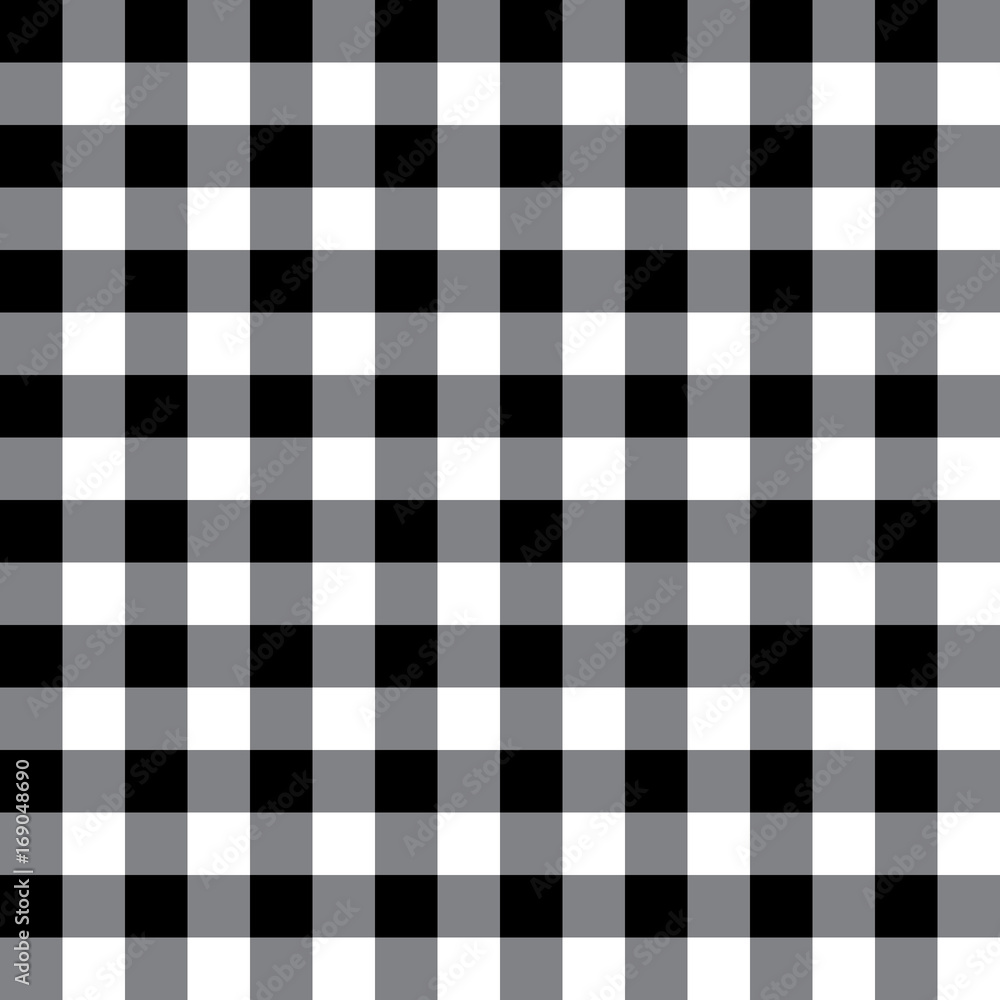 Black and Gray Plaid Fabric Pattern Black and Gray Plaid Fabric Pattern