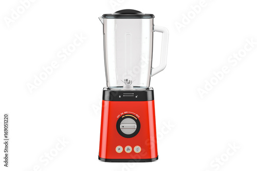 Papier peint Red electric blender, 3D rendering