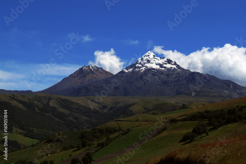 Doppelgipfel Illiniza norte und sur in Ecuador