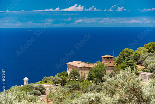 Fototapeta Naklejka Na Ścianę i Meble -  View of Son Marroig and the Mediterranean Sea in summer - Mallorca  –  8905