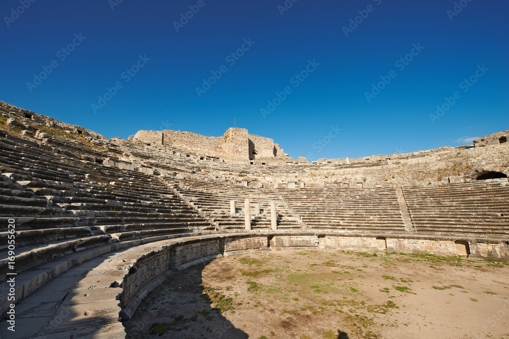 Obraz premium Amphitheatre of Miletus, Turkey