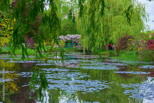 Claude Monet s gardens in Giverny, France photo