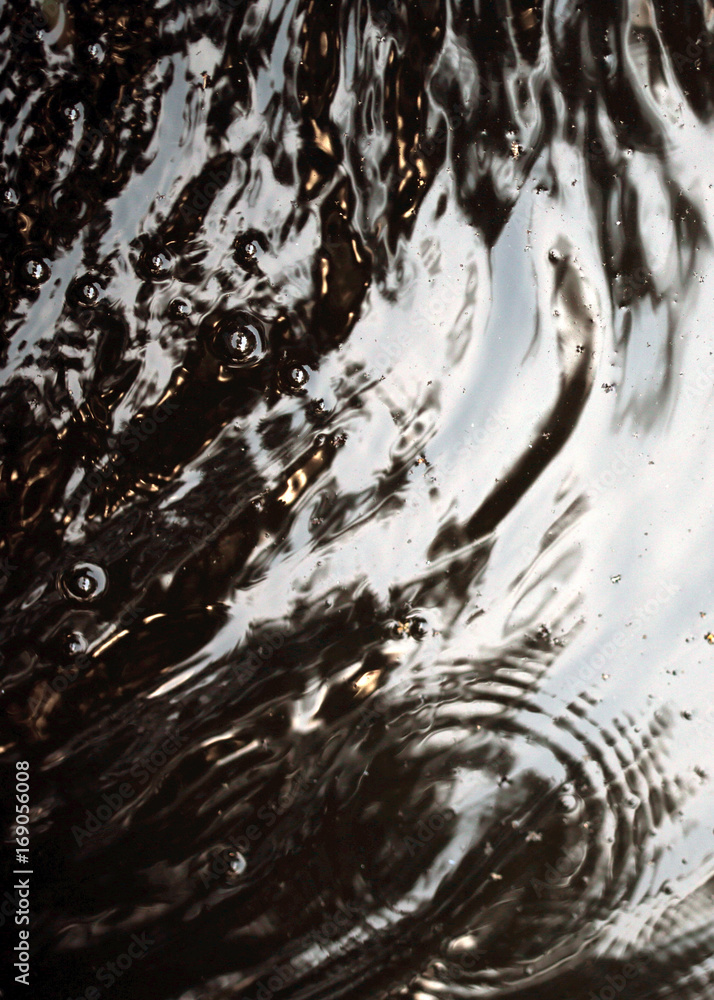 Reflections on a water pond background texture Reflections on a water pond background texture