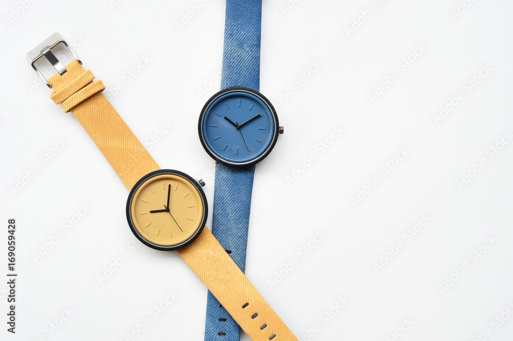 Wrist watch isolated on white background. Wrist watch isolated on white background.