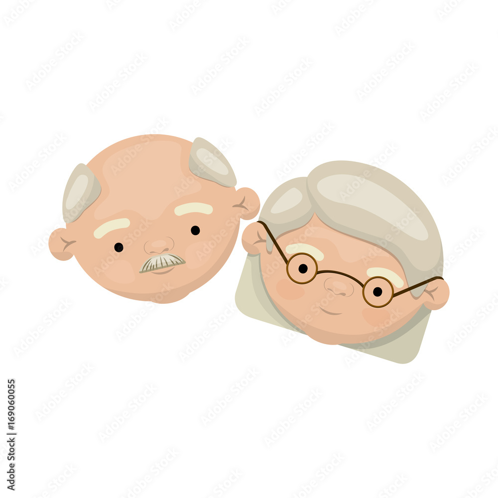 Continuous One Line Drawing Of Romantic Couple. Old Grandfather And  Grandmother. Parents People With Love. Minimalism Vector Illustration Hand  Drawn. Royalty Free SVG, Cliparts, Vectors, and Stock Illustration. Image  138281240.