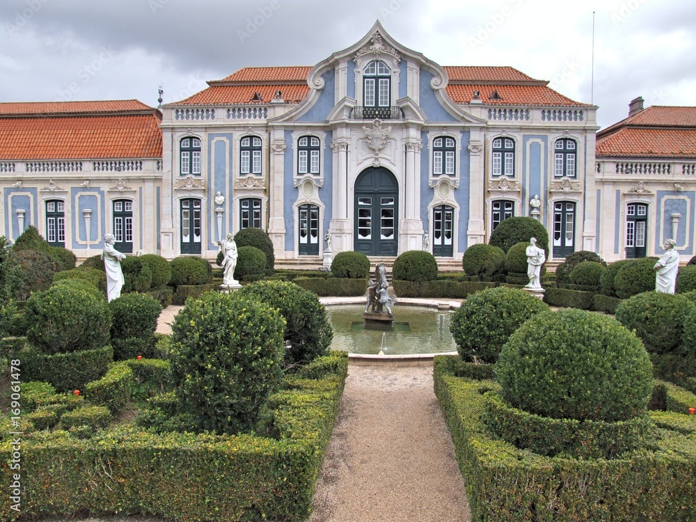 Palacio de Queluz em Portugal