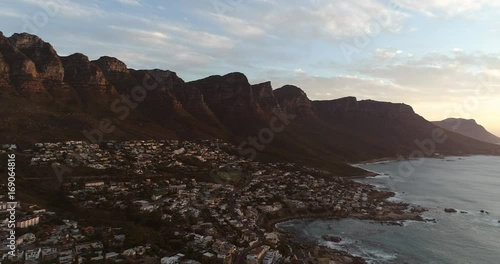 Cape Town Aerial View of Camps Bay