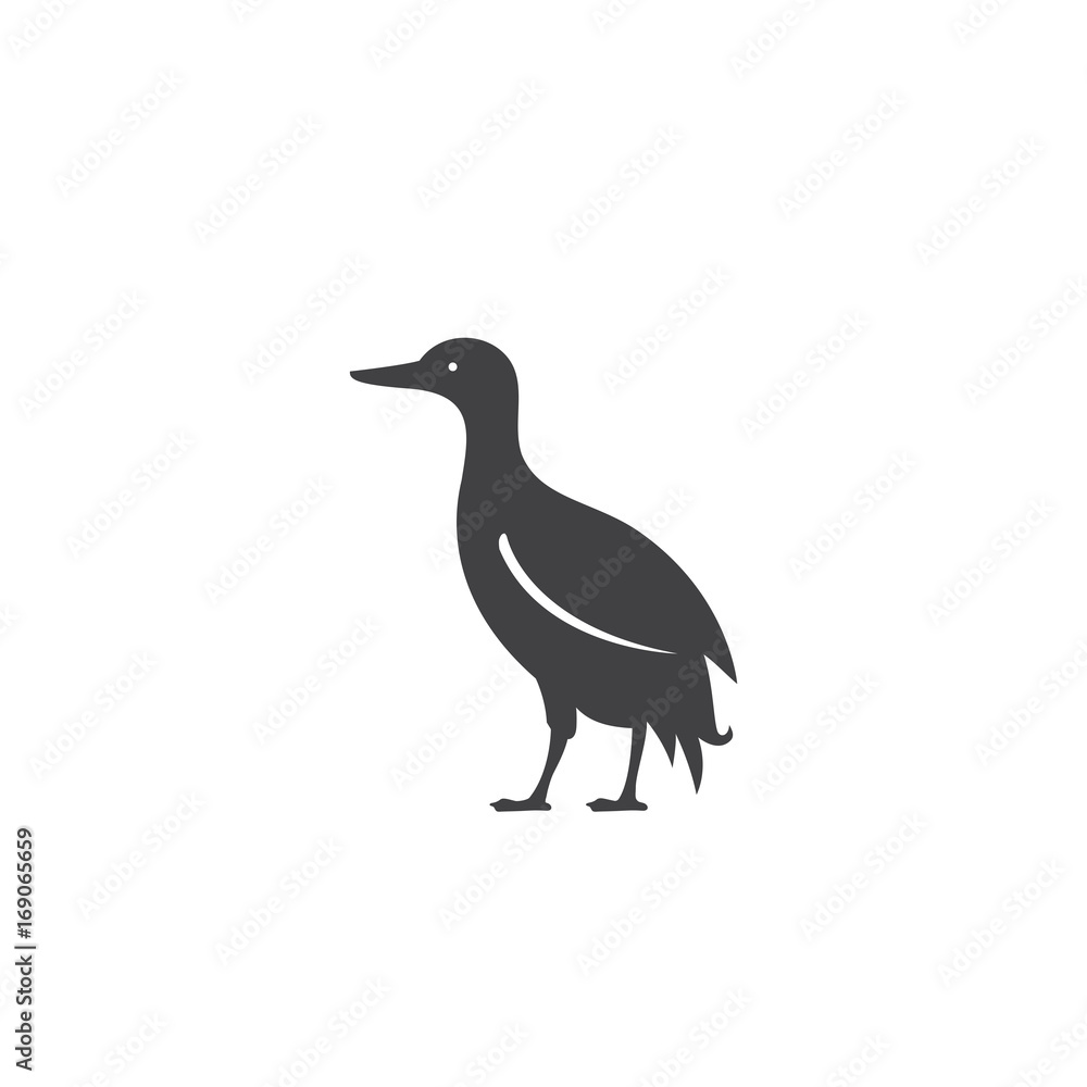 Obraz premium duck silhouettes