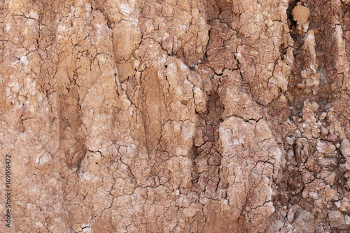 Abstract,background and texture of dry soil and stone with cracked