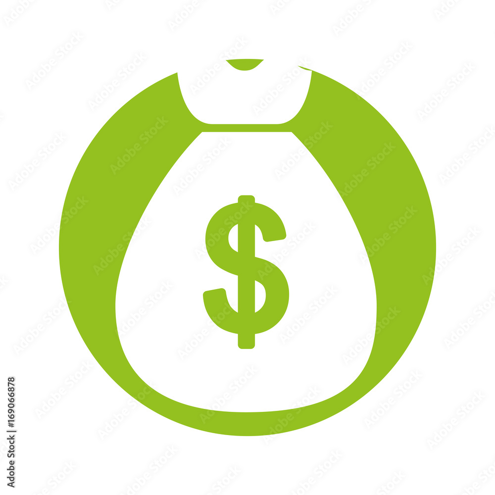money bag isolated icon vector illustration design money bag isolated icon vector illustration design