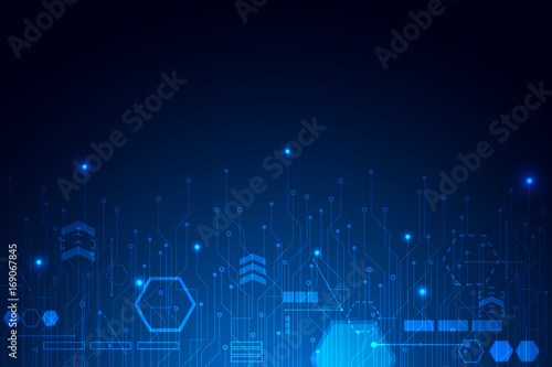 Abstract technology background , Circuit borad