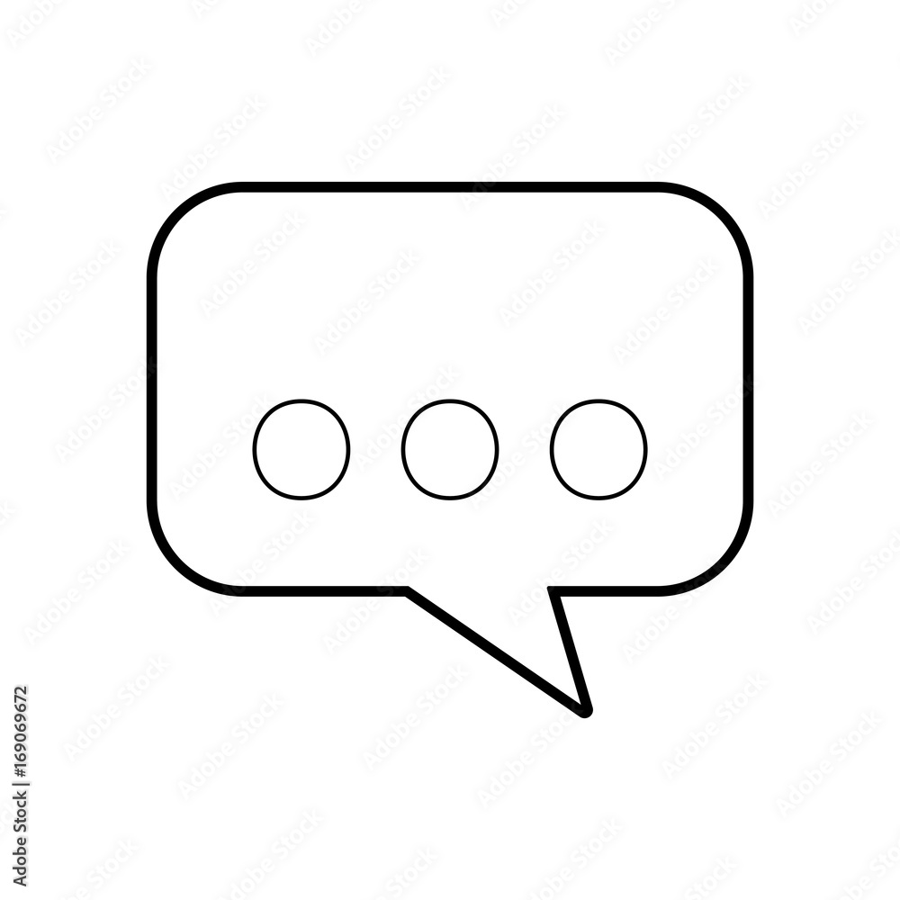 speech bubble isolated icon vector illustration design speech bubble isolated icon vector illustration design