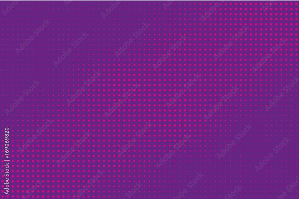 Comic pattern. Halftone background. Purple, pink color. Comic pattern. Halftone background. Purple, pink color.