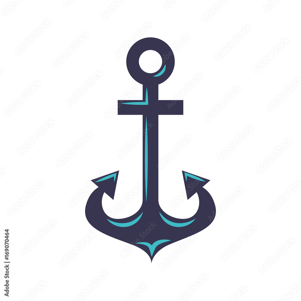 anchor maritime isolated icon vector illustration design anchor maritime isolated icon vector illustration design
