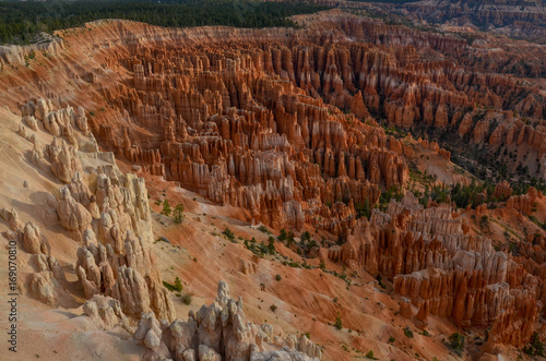 panoramic view of Bryce Canyon in the morning from Inspiration Point Bryce Canyon National Park, Utah, United States