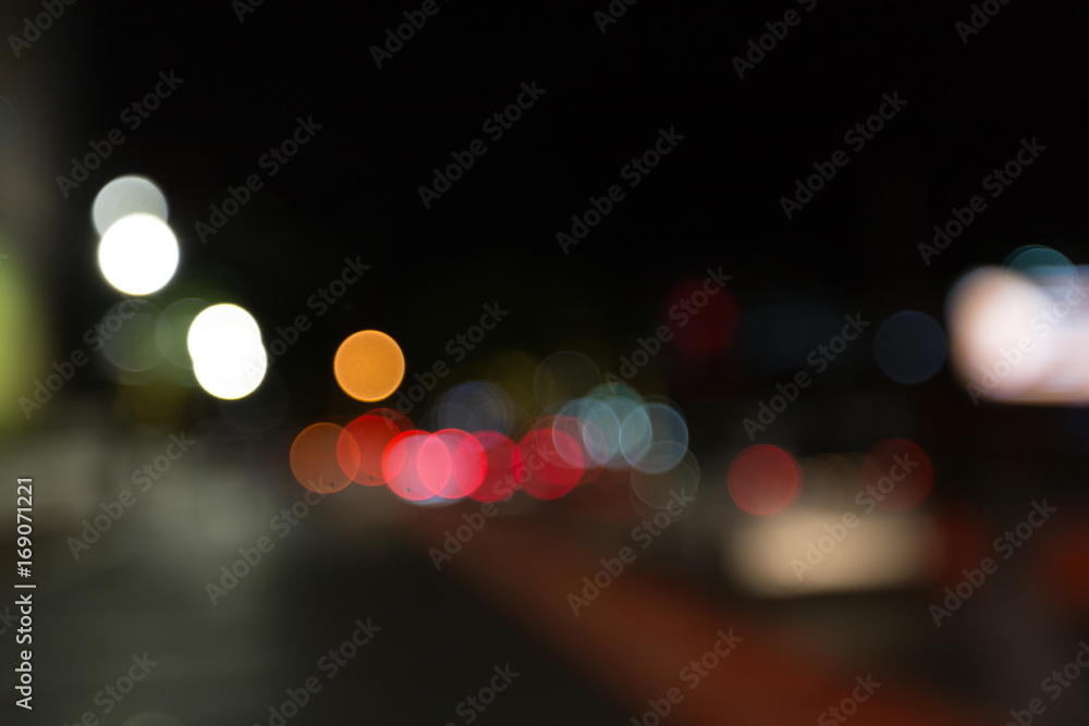 Fototapeta premium Bokeh light background