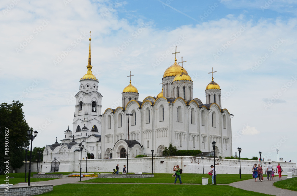 The Assumption Cathedral in Vladimir Russia