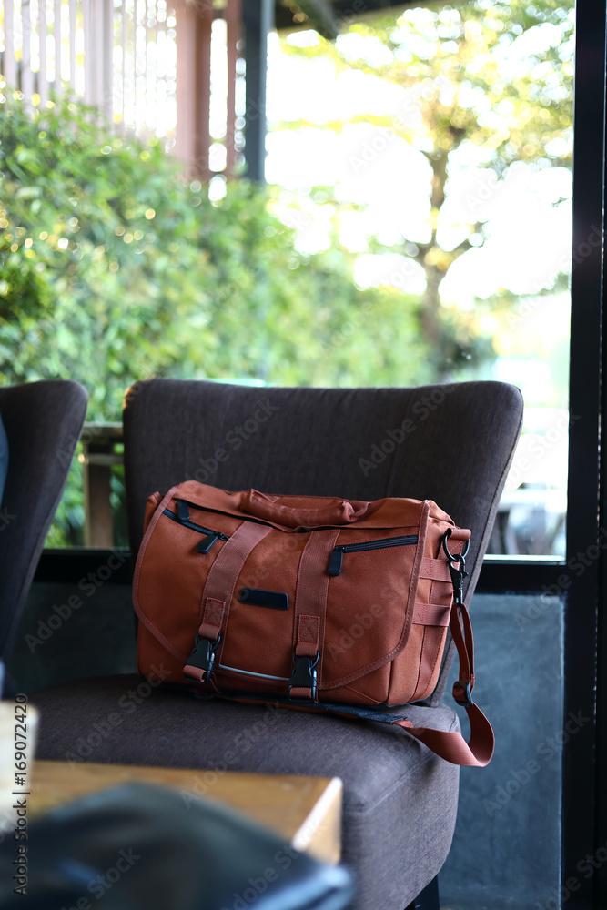 Fototapeta premium camera bag