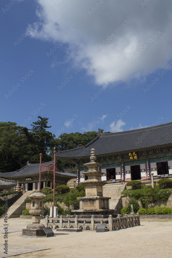 Beautiful Korean temple