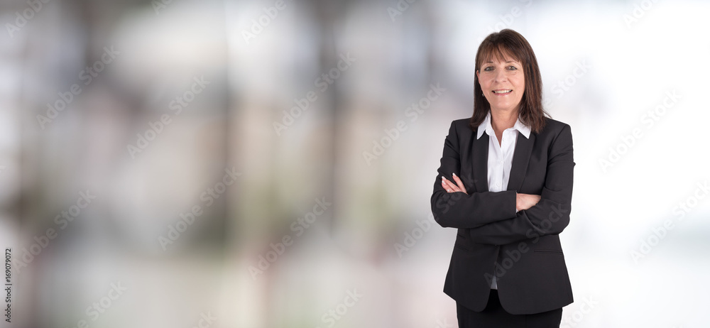Portrait of mature businesswoman Portrait of mature businesswoman