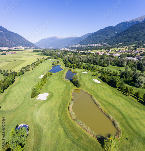 Aerial view - Golf resort