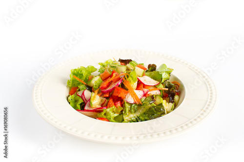 Fresh vegetable salad