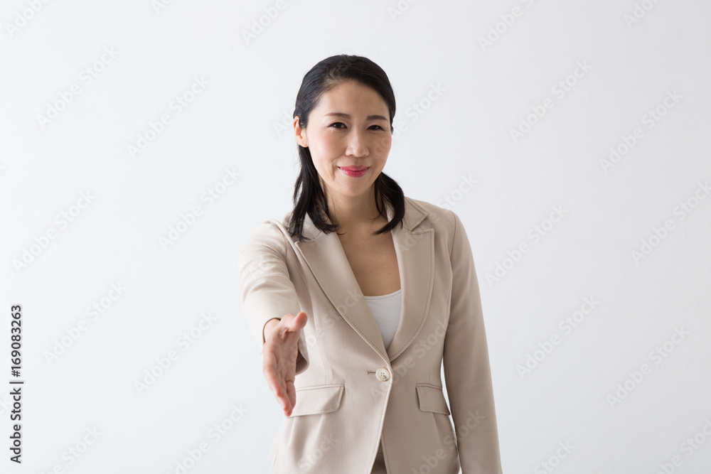 女性のポートレート