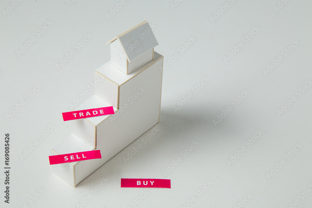 business idea concept image close up white paper