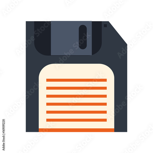 diskette or floppy disk icon image vector illustration design