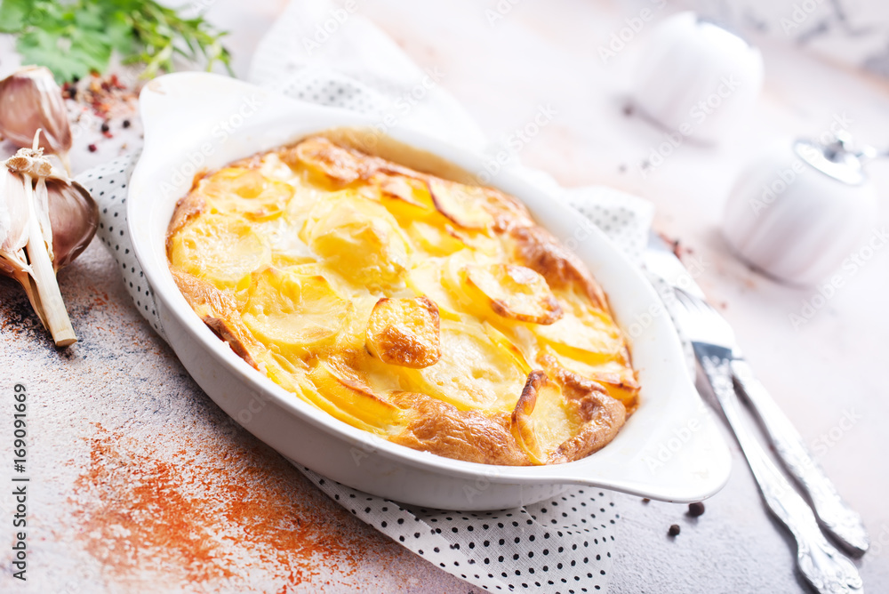 gratin from potato gratin from potato