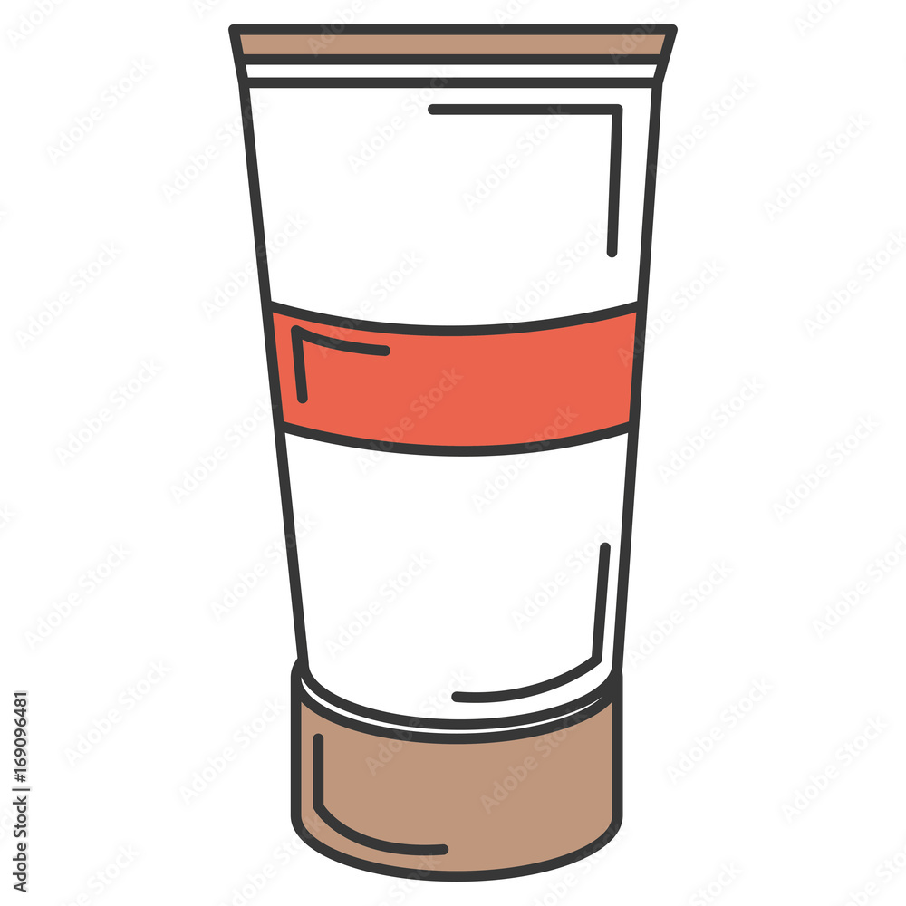 cream bottle care product vector illustration design cream bottle care product vector illustration design